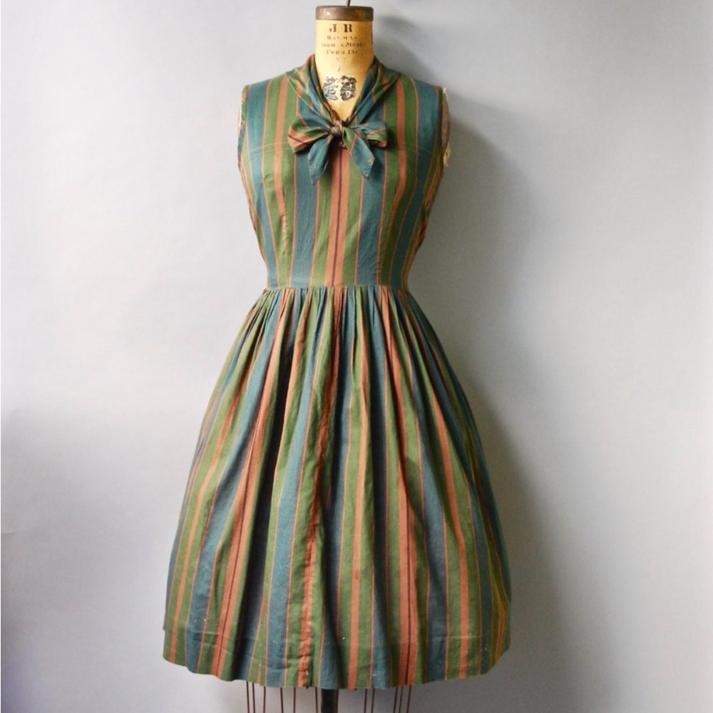 Vintage 1960’s Striped Dress